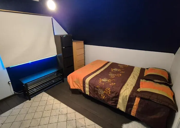 Bedroom With Private Living Bergen