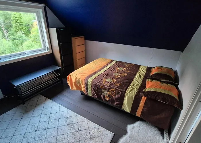 Bedroom With Private Living Guest house Bergen